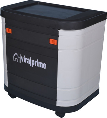 VIRAJ PRIME GLOBE BLACK WHITE TROLLEY Trolley for Inverter and Battery(Multicolor)