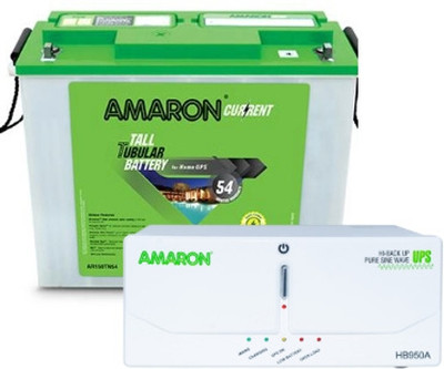 amaron AM150TT54 with HB 950 INVERTER Pure Sine Wave Inverter
