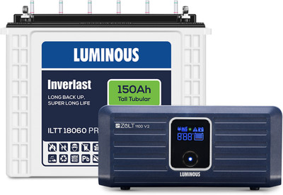 LUMINOUS Zolt-1100+ILTT18060 Pure Sine Wave Inverter