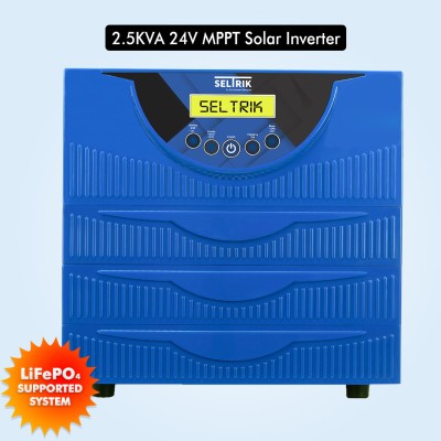 Seltrik 2500VA 24V MPPT Lithium-ion Supported Solar Inverter Seltrik 2500VA 24V MPPT Lithium-ion Solar Inverter Pure Sine Wave Inverter