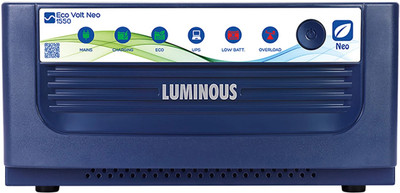 LUMINOUS 1400 VA Eco volt Neo with 36 Months Warranty Pure Sine Wave Inverter(1550/12V V1)