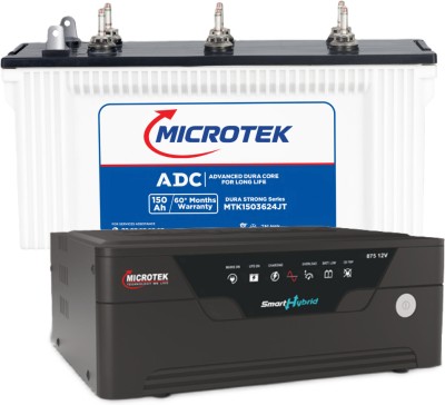 Microtek MTK1503624JT with Smart Hybrid Digital & Sinewave 1075 Modified Sine Wave Inverter