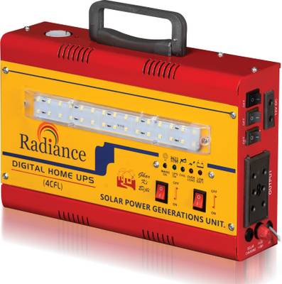 Radiance RD-777 CFL UPS WITH 12V 7.2AH BATTERY Square Wave Inverter