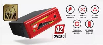 EXIDE STAR 1375VA 12V Pure Sine Wave Inverter