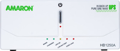 amaron AM150TT54 WITH HB 1250 INVERTER AM150TT54 150AH battery wiyh HB1250 inverter Pure Sine Wave Inverter