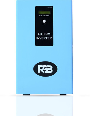 RGB 1000 VA with 60 Months Warranty Pure Sine Wave Inverter(POWER WALL 1000 VA Inverter with Integrated Lithium Battery with 12 Years Life)