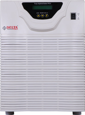DELTA POWER 7500 VA Supports heavy load of two 1.5T INVERTER AC with 24 Months Warranty Solar Compatible Pure Sine Wave Inverter(6.5KVA 48V CUSTOMIZABLE AI BASED Hybrid Solar Inverter PCU (Solar + Non-Solar))