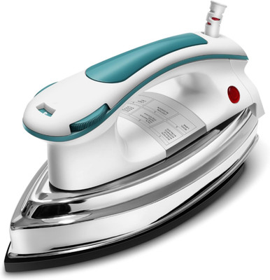 Wipro by Wipro Elato GD203 1200 Watt Heavyweight Dry Iron, Quick Heat Up, Anti Bacterial 1200 W Dry Iron(Blue)