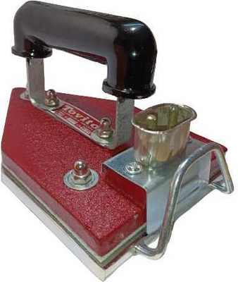 Tovito 2kg iron heavy 6pound manual laundry electric iron With pluck wire 600 W Dry Iron(Red)