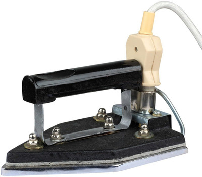 TEREVOLT by TOMLIX industrial manual laundry electric iron, Made in India, With pluck 600 W Dry Iron(Black)
