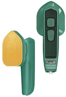 kemisha Portable Mini Ironing Machine 50 W Garment Steamer(Green)