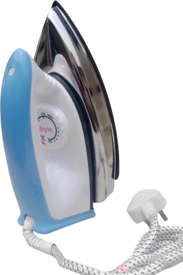 Dua Stylo Red Classic iron 1000 W Dry Iron(Blue)