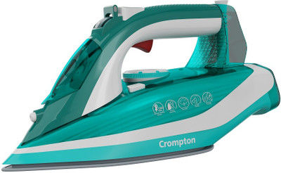 Crompton ACGSI-FABRISMARTN 1380 W Steam Iron(Teal, Turquoise Blue, White)