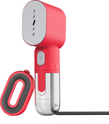 Nuuk STROM GO Compact Award-Winning Super Light 20g/min Steam and 1000 W Garment Steamer(Red)