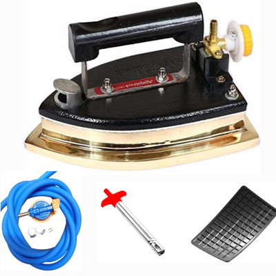 Tovito by Newtech Newtech LPG Gas Iron [ 6.7 kg Brass No.1 Brand Newtech, 2022 New Model ] Best for Dhobi/Laundary [Heavy duty + Longlife] 0 W LP Gas(Black)