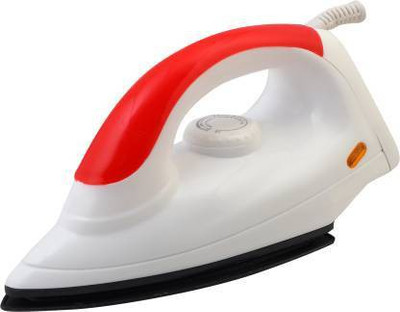 Chartbusters Non-stick Compact Superior Quality light weight - PD-005 750 W Dry Iron(Red, White)