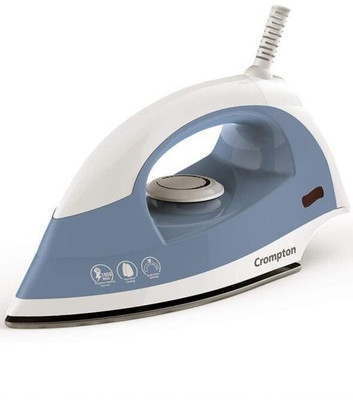 Crompton BRIO 1000 W Dry Iron(TORQUIOSE BLUE & WHITE)
