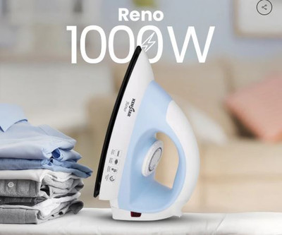 Kenstar by Kenstar RENO 1000 W Dry Iron(White, Light Blue)