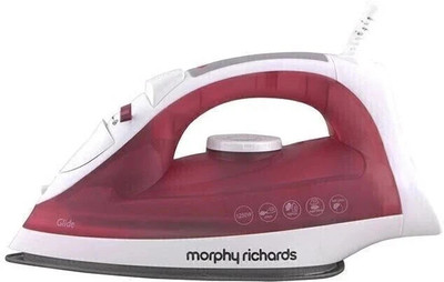 Morphy Richards Glide 1250 W Steam Iron(Wine Red)