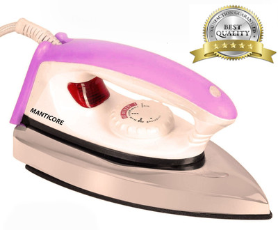 MANTICORE Automatic Fancy iron box Dual Non-sticky coating and Overheat-protection press 750 W Dry Iron(Multicolor)