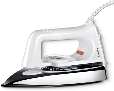 BAJAJ Popular Plus Light Weight 750 W Dry Iron(White)