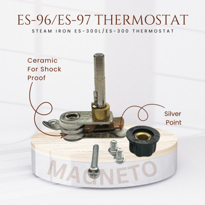 Magneto Thermostat ST-999 / ST-96 / ST-97 1600 W Steam Iron(Silver)