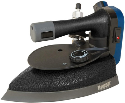 Deson Heavy Weight Steam Iron Press With Portable Water Tank and Teflon Shoe 1600 W Steam Iron(Black)