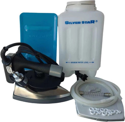 Silver Star by SILVER STAR ES-300 Feed Steam Iron 1000 W Steam Iron(Black)