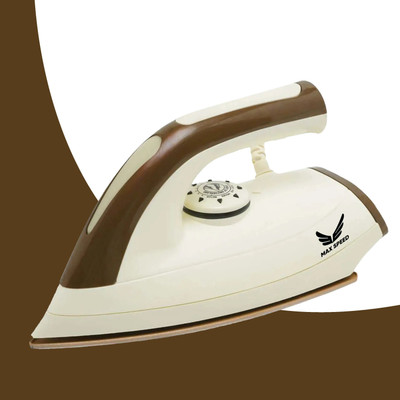Max Heat by Max Heat Lumix 1000 W Dry Iron(Ivory Brown)