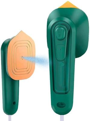 Umiya Impex Portable Micro Steam Iron – Handheld Garment Steamer for Dry & Wet Ironing 50 W Steam Iron(Green)
