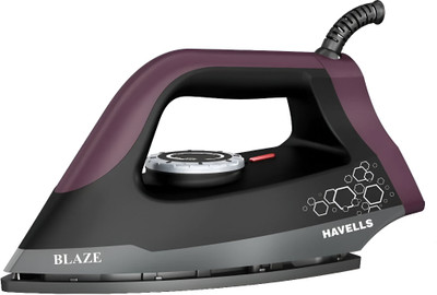 HAVELLS BLAZE 1250 W Dry Iron(Black)