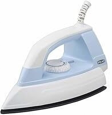 Polar 1000P7 Electric Dry Iron Pack 1 | 1000 watt & 2 Years Replacement Warranty 1000 W Dry Iron(White)