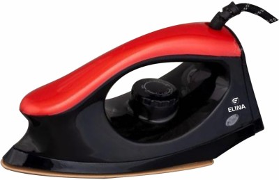 elina home appliances EHA-DI10B 1000 W Dry Iron(Red & Black)