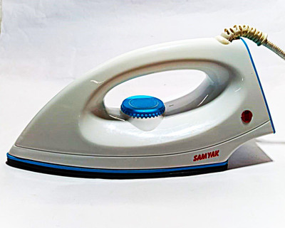 Samyak IRON 750 WATT 750 W Dry Iron(Multicolor, White)