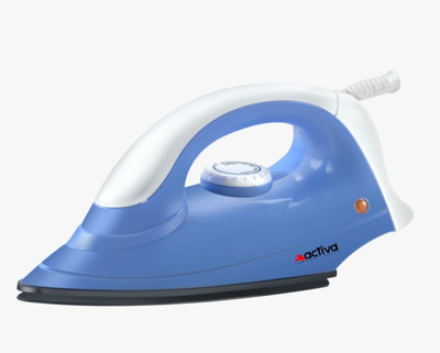 ACTIVA By ACTIVA Coral Light Weight 900 W Dry Iron  (Blue And White) For Rs. 399 @ 67 %