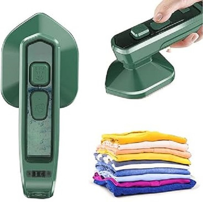 Xydrozen Mini Steam Iron, Portable Iron Steam-Green 50 W Steam Iron(Green)