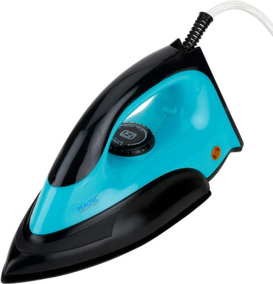 REALTEC by Realtec Glimmer iron 1000 W Dry Iron(Black-blue)