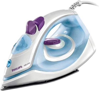 PHILIPS by PHILIPS GC1905 1300 W Steam Iron(White and blue)