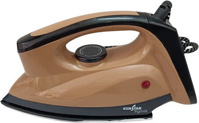 Kenstar BIGSOLE 1000 W Dry Iron(Black, LIGHT BROWN)