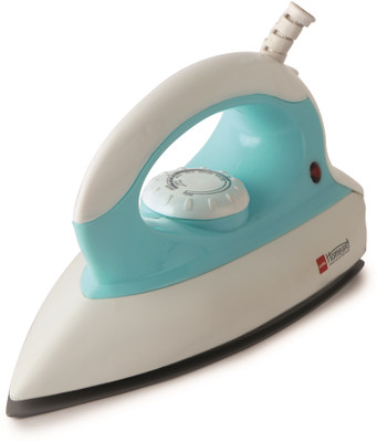 cello Trio Iron Golden Dupont Non-Stick Soleplate |Upright Stability |360° Swivel Cord 1000 W Dry Iron(White, Blue)