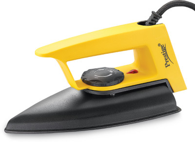 Prestige Magic 750 W Dry Iron(Yellow, Black)