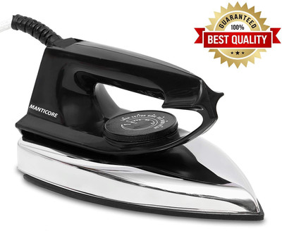 RjGuru Automatic Dry iron box with Powerfull performance Thermostat control 750 W Dry Iron(Black)