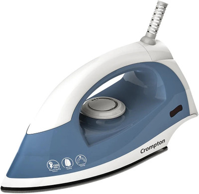 Crompton ACGEI-BRIO 1000 W Dry Iron(Sky Blue and White)