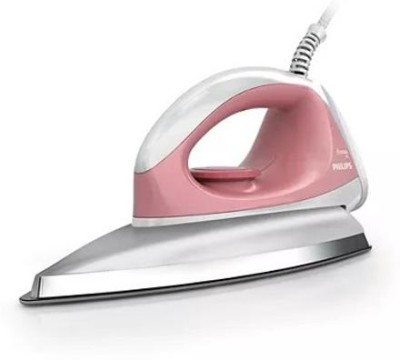 PHILIPS GC102/01 DRY IRON 750 W Dry Iron(SILVER & PINK)