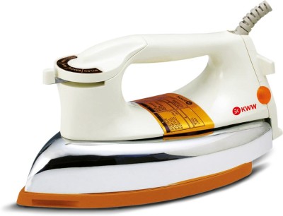 KWW SLAVIA Heavy Weight Shock Proof 1000 W Dry Iron(Ivory)