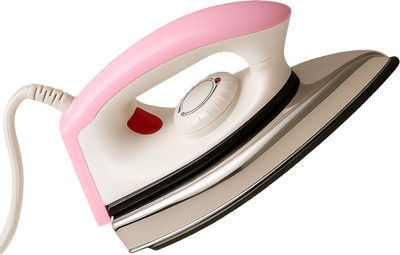 shreya electric iron 2 750 W Dry Iron(Pink, White)