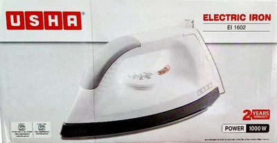 USHA by YES EI1602 1000 W Dry Iron(Grey, LAVENDER)