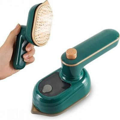 POWERTECH Portable Foldable Mini Iron for Clothes Compact Travel Electric Garment Steamer 1500 W Garment Steamer(Green)