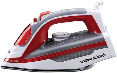 Morphy Richards by Morphy Richards Ultra Glide 1600 W Steam Iron(Red, White, Grey)