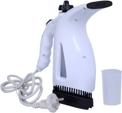 kaku Garment Steamer Portable Handheld Clothes Steam Iron Machine and Facial Cum 750 W Garment Steamer(White - Multi Colour)